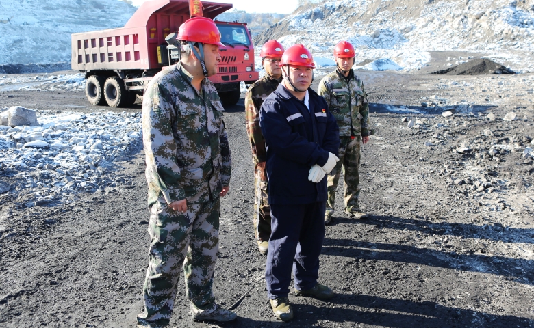 張秉德到新嶺礦調(diào)研檢查工作